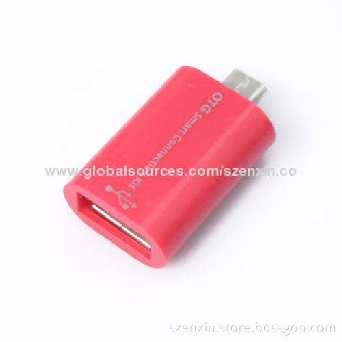 OTG smart connection kit, with micro USB for mobile phone